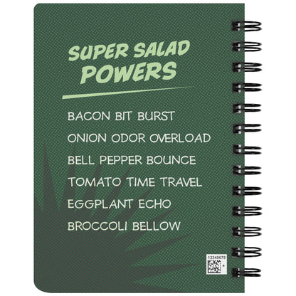 Super Salad Spiralbound Notebook